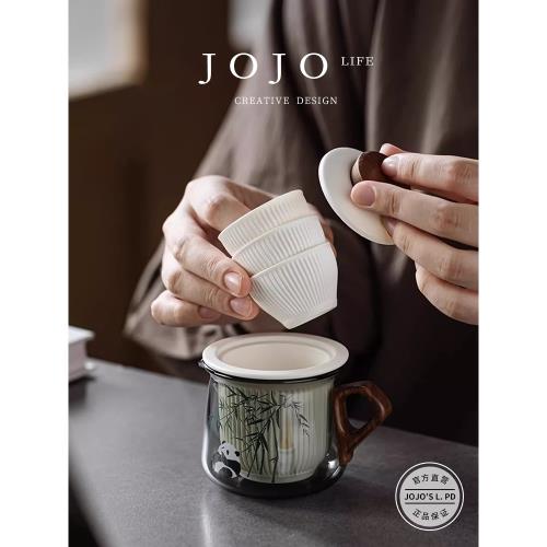 JOJO'S L. PD.official.旅行茶具套裝便攜快客杯一壺三杯 | 戶官