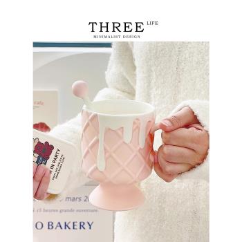 Tlife·Crispy·杯具馬克杯情侶陶瓷杯高腳杯家用咖啡杯子 | 脆皮