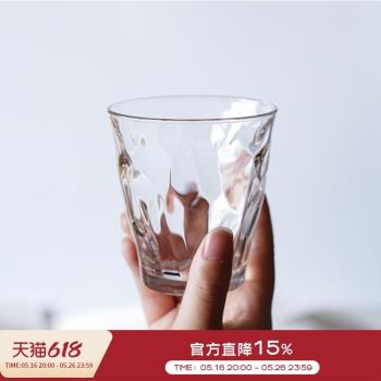 西田木雨日本進口無鉛玻璃威士忌酒杯家用復古果汁烈酒啤酒洋酒杯