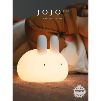 JOJOS L. PD.Wild.小夜燈丸子兔USB充電調光拍拍矽膠燈 | 野望