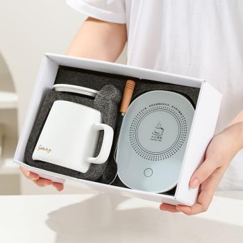 恆溫保溫加熱杯墊智慧重力感應自動斷電暖暖杯墊熱牛奶神器馬克杯