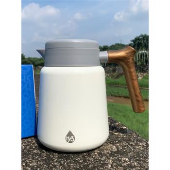 大容量簡約保溫壺不銹鋼水壺熱水壺暖壺辦公家用商務泡茶壺咖啡壺