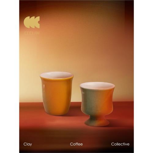 CCCLAY風味系列 | 蜜糖瑪瑙 ccc咖啡杯 品鑒杯 陶瓷杯 咖啡品鑒杯