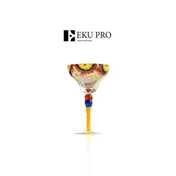 EKU PRO·彩繪·日式水晶彩繪玻璃高腳杯紅酒杯雞尾酒杯 |Bryan