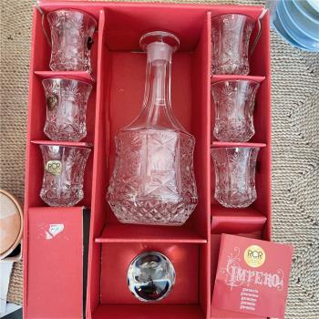 義大利制 RCR 高階 水晶玻璃 醒酒器 酒杯 水晶玻璃#581