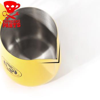 EPESPRESSOPART刻度新款專業咖啡缸打奶杯尖嘴壓紋拉花304不銹鋼