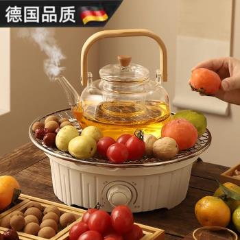 德國精工圍爐煮茶電陶爐家用室內無煙烤煮兩用25年新款電烤爐套裝