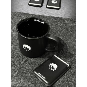 NOFILE LIFE®24SS 陶瓷馬克杯辦公室喝水隨手咖啡杯情侶學生磨砂