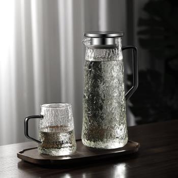 德國Karote冷水壺耐高溫玻璃涼水壺家用泡茶壺扎壺大容量水杯套裝