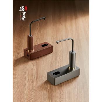 德茗堂無線電動抽水器桶裝水臺式靜音全自動家用上水器電陶爐專用