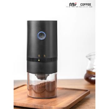 電動咖啡磨豆機陶瓷芯手沖意式咖啡豆研磨機輕奢多檔位研磨全自動