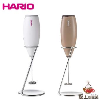 日本進口HARIO哈里歐電動打奶器奶泡器奶泡機打蛋器花式咖啡製作