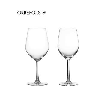 Orrefors進口水晶玻璃杯Standard波爾多紅酒杯輕奢高檔套裝家用