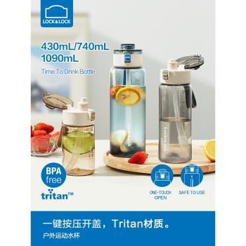 樂扣樂扣Tritan吸管運動戶外水杯