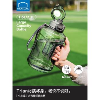 樂扣樂扣吸管塑膠Tritan噸桶水杯