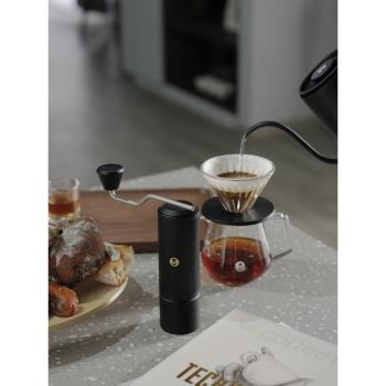 官方授權泰摩 栗子X lite專業級手搖咖啡磨豆機 便攜家用手動磨粉