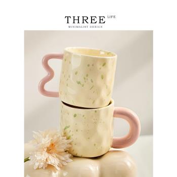 Tlife·Splash·杯具高顏值陶瓷馬克杯女生辦公室咖啡杯子 | 潑墨