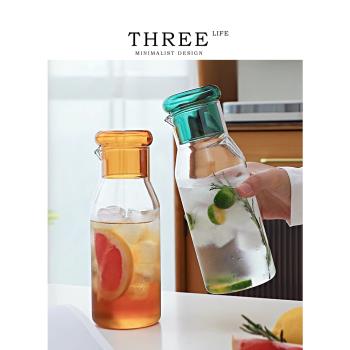 Tlife·lustrous·冷水壺家用高硼矽玻璃耐高溫冰箱冷飲瓶 | 瑩潤