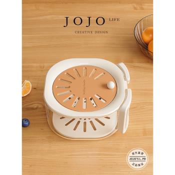 JOJOS L. PD.雜貨先生.專用大瀝水籃家用可愛水果籃子伸縮| 彩照