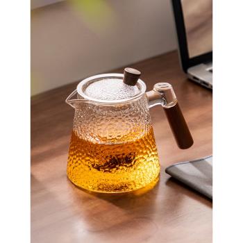 玻璃泡茶壺加厚耐高溫花茶壺過濾茶水分離壺煮茶爐家用大容量