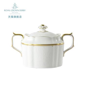 Royal Crown Derby德貝神韻純粹骨瓷歐式糖缸糖罐糖盅下午茶 英國