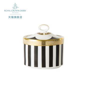 Royal Crown Derby德貝頓悟骨瓷歐式帶蓋糖罐糖缸翅盅下午茶英國