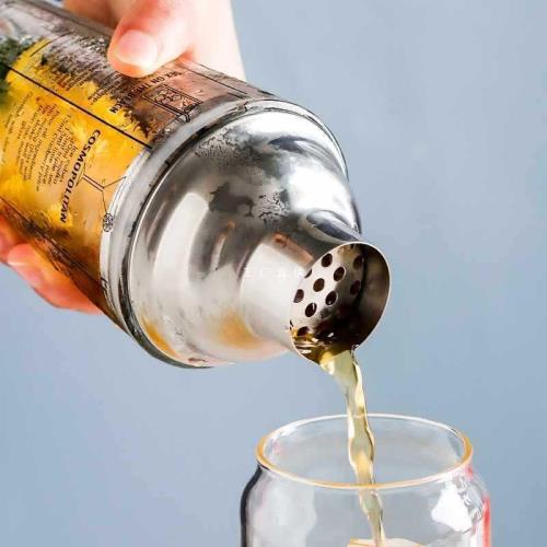 AZA3川島屋雪克杯手搖杯做奶茶飲料檸檬茶制作工具雪克壺調酒器具