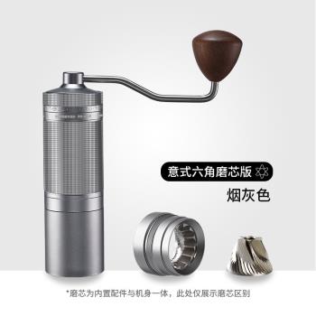 跨境手搖磨豆機 CNC鋼芯咖啡豆上調磨豆機手磨研磨X器手動咖啡機