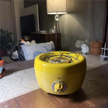 顏值高！出日本便攜式卡式爐便攜爐火鍋燒烤烤肉爐取暖爐圍爐煮茶
