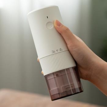 皇啡磨豆機電動咖啡豆研磨機家用手磨咖啡機粉碎機小巧便攜USB充