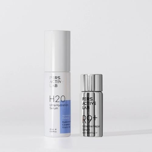 Pers Active Lab H2O極效保濕精華 & R9修復精萃