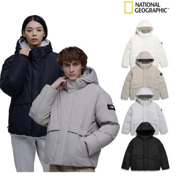 拼手速！國家地理男女同款高階極光系列可拆卸帽鵝絨羽絨服外套
