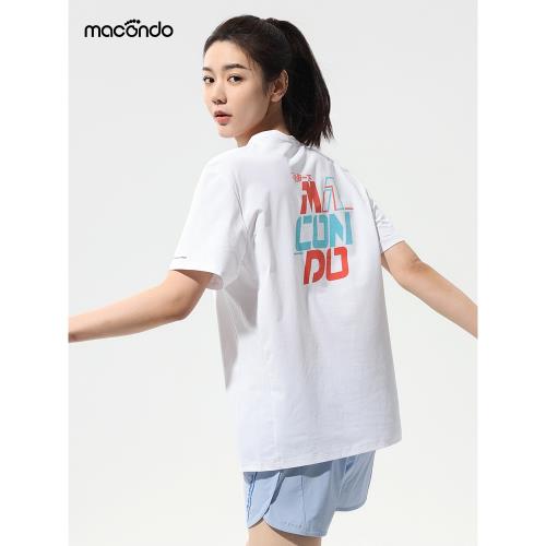 馬孔多25春夏男女跑步文化T恤透氣吸濕速干耐磨戶外運動訓練上衣