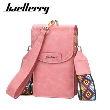 baellerry新款女士錢包韓版時尚百搭大容量吸扣高階感斜挎手機包