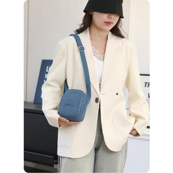 捷朗仕手機包女2025新款休閑時尚洋氣迷你小包輕便百搭單肩斜挎包