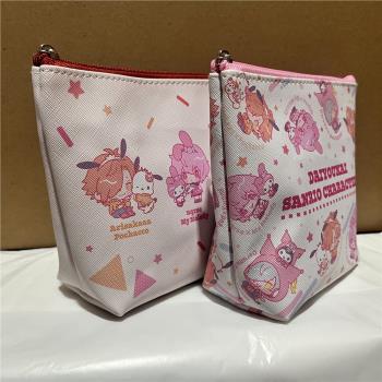 日單三麗鷗 sanrio卡通化妝包手拿包 25年新款卡通化妝包收納包