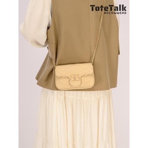 小香風菱格鏈條包包女2025新款百搭質感斜挎手機包洋氣單肩小方包