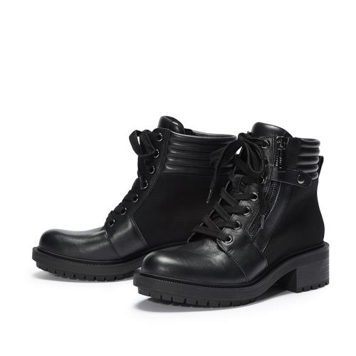 Luxury Rebel馬丁靴厚底英倫風復古百搭真皮女短靴LJ420L1201ZP