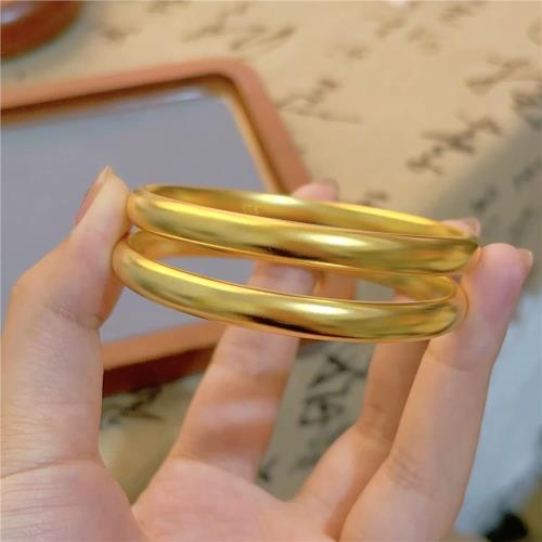 ZZ0772 古法沙金傳承泥鰍背正裝心經手鐲仿真黃金鐲子實心|手鐲|ETMall
