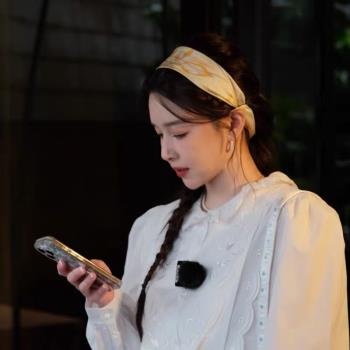 闞清子同款S925銀針天然珍珠耳環女小眾設計巴洛克珍珠耳環耳飾品
