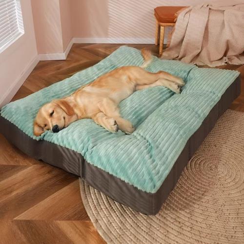 冬季保暖狗墊子加厚可拆洗狗狗睡墊大型犬狗床狗沙發狗窩四季通用