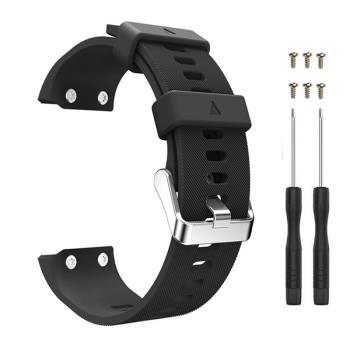 適用佳明Forerunner 35矽膠表帶Garmin Forerunner35運動腕帶透氣