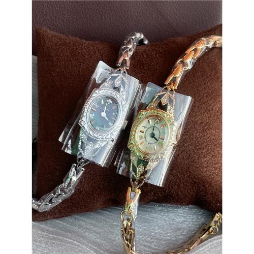 新款agete阿卡朵橢圓雕花經典復古簡約女款手表日本潮牌輕奢女表