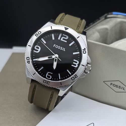 FOSSIL化石手表硅膠表帶多種顏色輕奢潮流簡約時尚石英表防水男表