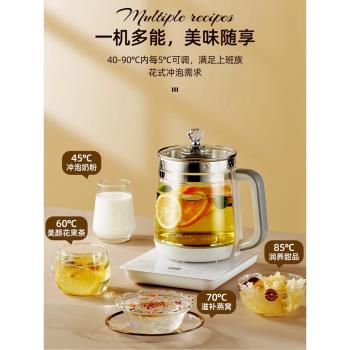 110v養生壺多功能家用恆溫煮茶器燒水壺美國電壓全自動出口小家電