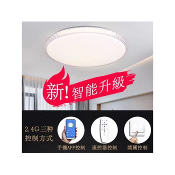 新款led臥室遙控智慧110v圓形書房走廊過道現代簡約寬電壓吸頂燈