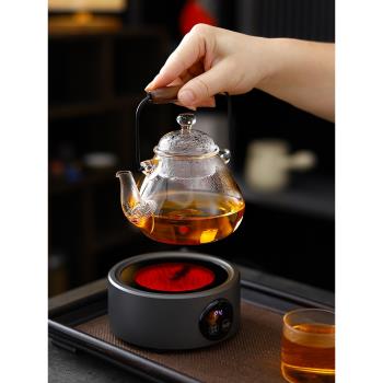 玉玊軒迷你電陶爐煮茶器小型便攜煮茶爐出差燒水煮咖啡摩卡壺110V
