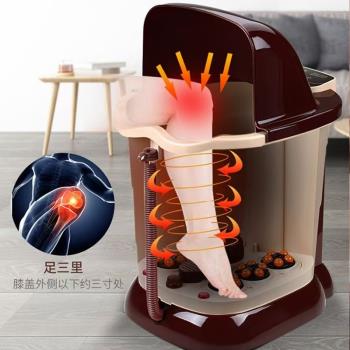 跨境110V泡腳桶全自動恆溫加熱高深桶過小腿膝蓋燻蒸洗腳按摩足浴