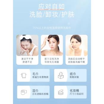 日本ITO艾特柔洗臉巾抽取式一次性男女幹濕潔面巾擦臉棉柔巾加厚