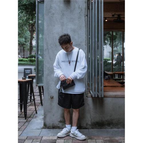 トップス 24ss WTAPS GHILL / LS / COTTON. LLW XL 犀利制WTAPS 24SS GHILL/LS/COTTON.LLW 雙層網格布長袖圓領T恤
